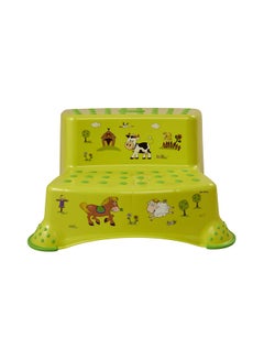 Buy Funny Farm Double Step Stool With Anti-Slip Function in UAE