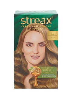 Buy Ultra Shine Hair Colour Golden Blonde 7.3 50ml in UAE