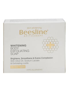 Buy Whitening Body Exfoliating Soap White 100grams in Saudi Arabia