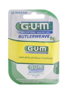 Buy Butlerweave Mint Dental Floss White in UAE