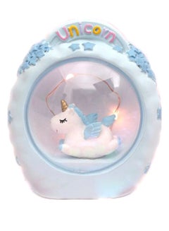 Buy Unicorn Desktop Night Light Multicolour 12 x 14cm in UAE