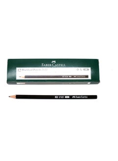 اشتري faber-Castell-Graphite Pencil  Black Wood ,  2122 Black/Beige في مصر