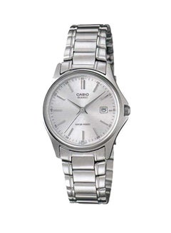 Buy Men's Water Resistant Analog Watch MTP-1183A-7ADF - 39 mm - Silver in Saudi Arabia