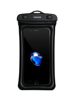 Buy Waterproof Mobile Phone Pouch Case Black/Clear in UAE