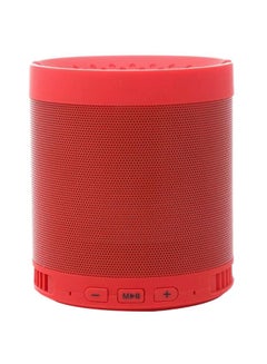 Buy Portable Bluetooth Speaker Red in UAE