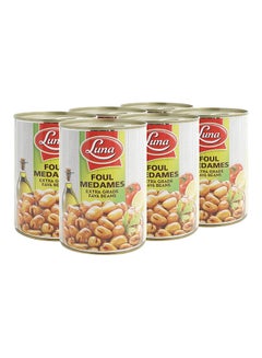 Buy Foul Medames Extra Grade Fava Beans 380grams Pack of 6 in UAE