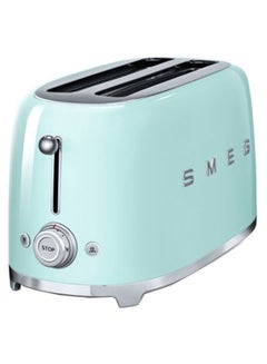 Buy 4 Slice Toaster 1500W TSF02PGUK Green/Silver in Saudi Arabia