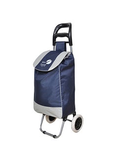 Buy Shopping Trolley Blue 20"inch in Saudi Arabia