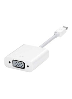 Buy Mini Displayport DP To VGA Cable Adapter White in Egypt