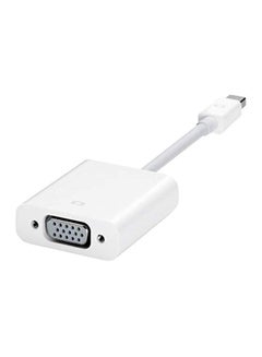 اشتري Mini Displayport DP To VGA Cable Adapter White في مصر