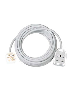 Buy Single Socket Extension Cable White 3meter in UAE