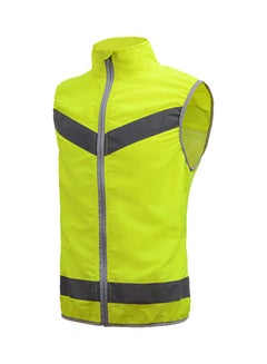 اشتري سترة السلامة العاكسة Fluorescent Yellow/Black M في السعودية