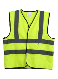 Buy Reflective Safety Vest Green/Grey in UAE