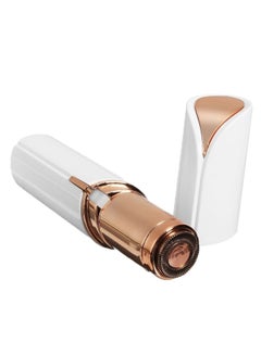 Buy Lipstick Shape Electric Flawless Hair Removal Shaver Champagne Gold in Saudi Arabia