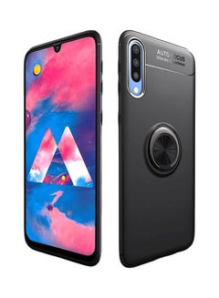Buy Protective Case Cover With Kickstand For Samsung Galaxy A70 Black in Saudi Arabia