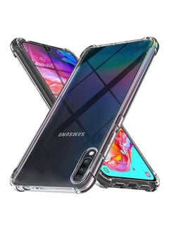 Buy Protective Case Cover For Samsung Galaxy A70 Clear in Saudi Arabia