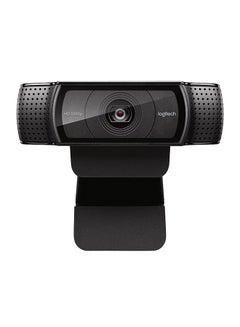 Buy 1080P HD USB Wired Webcam Black in Saudi Arabia