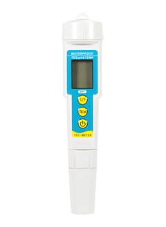 Buy Professional 3 In 1 Water Quality Tester White 0.158kg in UAE