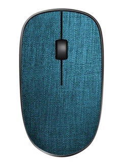 Buy Wireless Canvas Surface Optical Mouse Blue in UAE