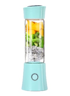 Buy Mini Portable Household Electric Juicer Machine 480.0 ml ZH271106-010 Turquoise/Clear in Saudi Arabia