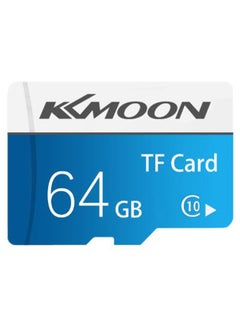 Buy TF Micro SD Memory Card Blue/White in Saudi Arabia