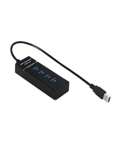 Buy USB3.0 Super Speed 4 Ports Hub For PlayStation 4 PS4 Slim Pro XBoxOne Xbox360 Black in Egypt