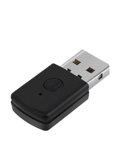 Buy USB Dongle Wireless Headphone MIC Adapter For PS4 Black in Saudi Arabia