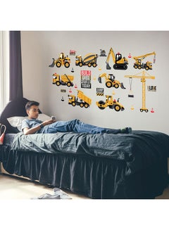 اشتري Tractor Truck Wall Sticker Multicolour 45centimeter في الامارات