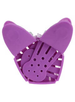 Buy Folding Kitchen Strainer Clip Purple in UAE