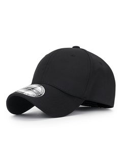 Buy Solid Design Sports Cap Black in UAE