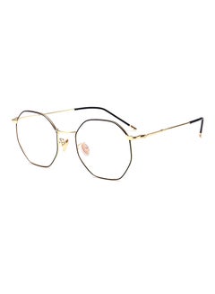 Buy unisex Full Rim Hexagon Shape Eyeglasses Frame in Saudi Arabia