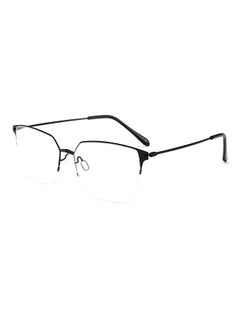 Buy unisex Half Rim Rectangular Shape Eyeglasses Frame in UAE