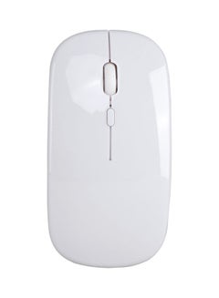 Buy Rechargeable Wireless Optical Mouse White in Saudi Arabia