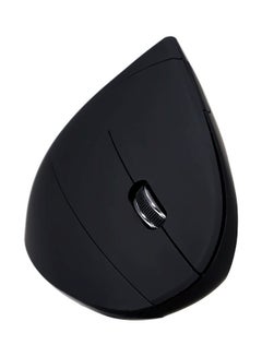 Buy Wireless 3 DPI Vertical Mouse Black in UAE