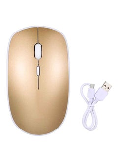 Buy Wireless Optical Gaming Mouse Gold in Saudi Arabia
