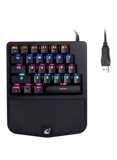 Buy 28-Keys Wired Mechanical Keyboard Black in UAE