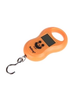 Buy Digital Hanging Weight Scale Hook With LCD Display Orange in Egypt