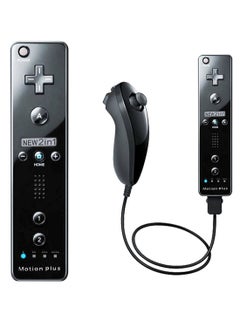Buy Motion Plus Sensor Controller Adapter For Nintendo Wii Remote - Black in Saudi Arabia