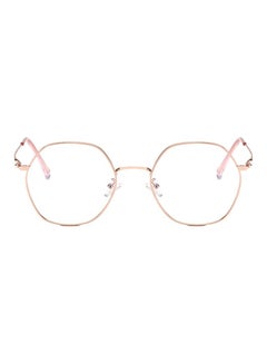 Buy Anti-Blue Light Hexagon Gaming Eyeglasses 0 in Saudi Arabia