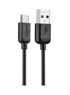 Buy Type-C Power Cord Fast And Data Transmission Cable Black in Saudi Arabia