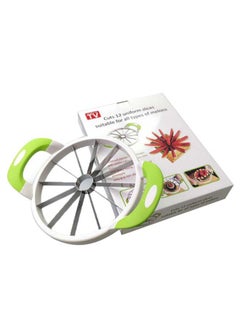 Buy Watermelon Slicer Green/White/Silver 40 x 27cm in Egypt