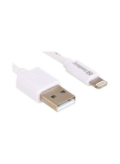 اشتري بيزيكس كابل لايتننج USB أبيض في الامارات