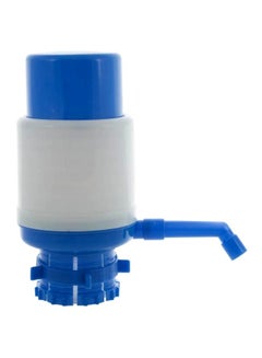 اشتري مضخة مياه تعمل بالضغط اليدوي أزرق/ أبيض في الامارات