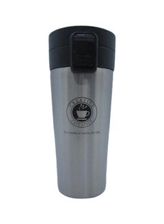 Buy Vacuum Thermos Flask Silver/Black in Egypt