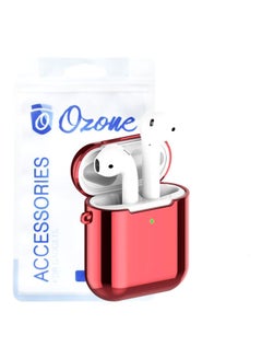 Buy Protective Case For Apple AirPods 1/2 Red in UAE