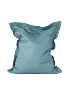 Buy Velvet Bean Bag Chair Baby Blue 120x120x70cm in Saudi Arabia