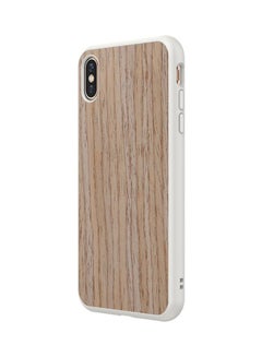 اشتري غطاء حماية واقٍ لهاتف آيفون XS Light Walnut/White في السعودية