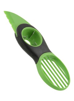 Buy 3 In 1 Avocado Slicer Cutter Green in Saudi Arabia