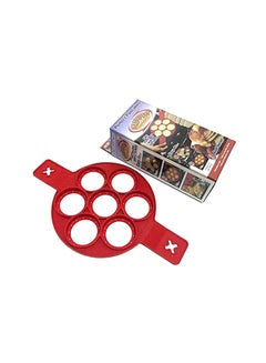 Buy Pancake Biscuit Craft DIY Cake Making Mould Red 1centimeter in UAE