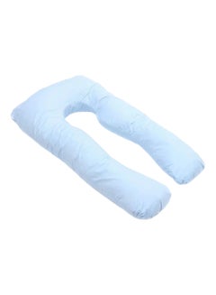 اشتري U Shape Pregnancy Maternity Waist Support Massage Pillow قطن أزرق 70x130 سنتيمتر في الامارات